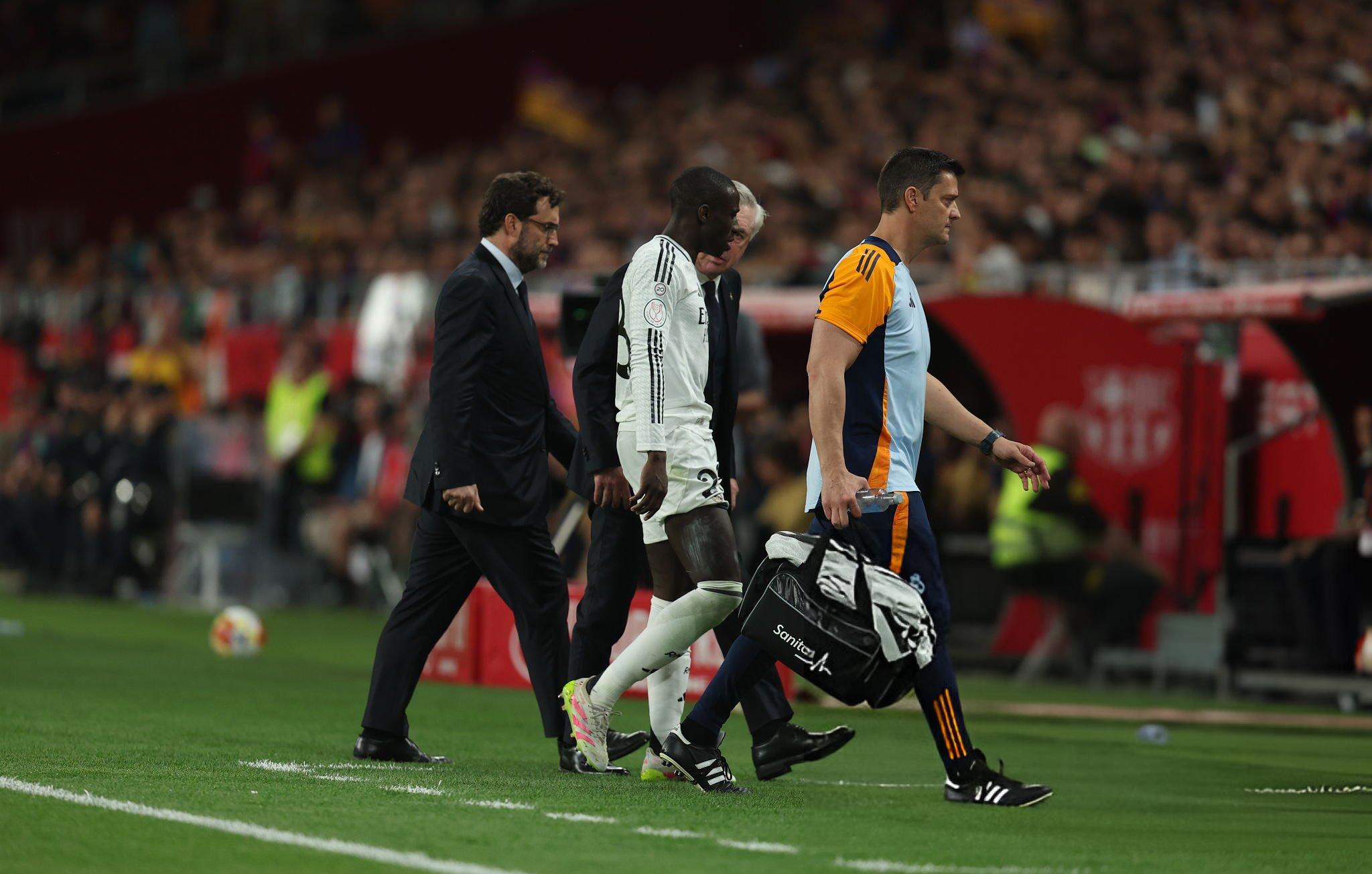 Ferland Mendy injured