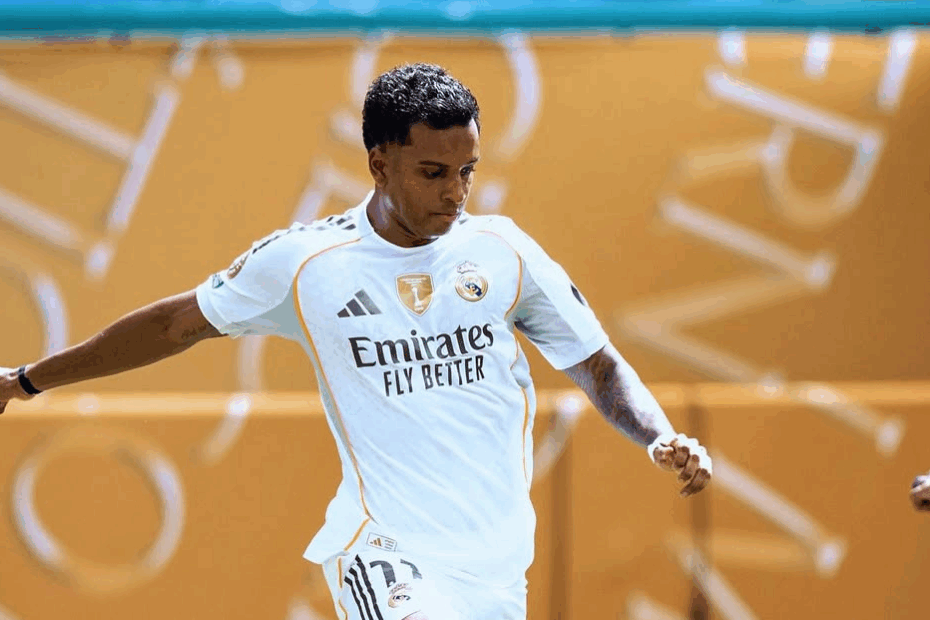Rodrygo might find it hard to start for Real Madrid